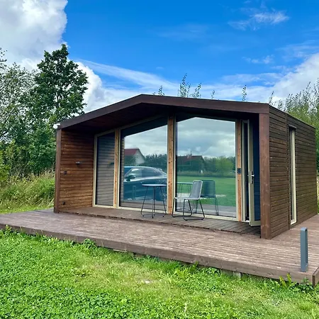 Lodge Looduskeskne Olivia Moodulmaja Saunaga Poltsamaal